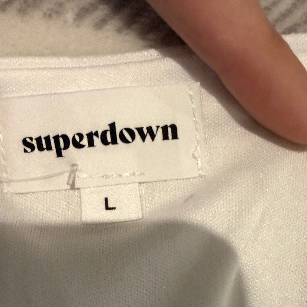 superdown White Mini Dress - Picture 6 of 7